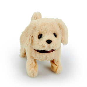 Happy Pets Hundehvalp Bamse Interaktiv der Går og Bjaffer 18 Cm