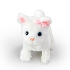 Happy Pets Kat Bamse Kæledyr Realistisk og Interaktiv 18 cm