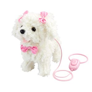 Happy Pets Hund Puddel der Går i Snor 25 cm