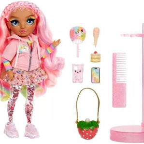 Rainbow High Dukke Rosetta Sparkle & Shine med Glitter 28 Cm