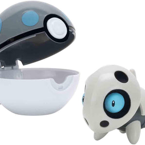 Pokémon Clip ‘N’ Go Poké Ball med Aron Figur 5 cm