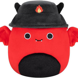 Squishmallows Bamse Dante Rød Djævel Halloween 19 cm