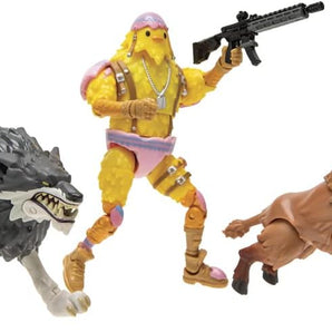 Fortnite Figurer Beast Battles 3-Pack i 6-10 cm