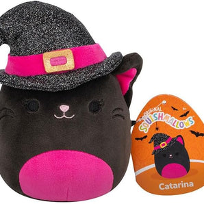 Squishmallows Bamse Catarina Heksekat Halloween 19 cm