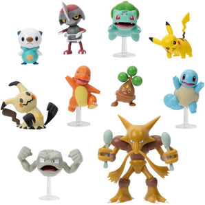 Pokémon Figurer Multipakke med 10 Figurer 5-11 Cm