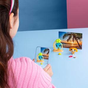 Littlest Pet Shop Figurer Sunset Pals 2-Pack med Tilbehør 5 cm