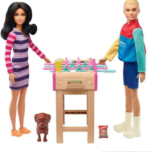 Barbie Tilbehør Bordfodboldspil 14 cm
