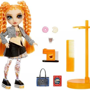 Rainbow High Dukke Clementine Sparkle & Shine med Glitter 28 Cm