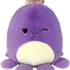 Squishmallows Bamse Fuzz A Mallows Violet Blæksprutte 30 Cm