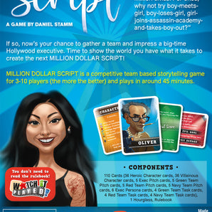 Million Dollar Script Brætspil – Den Ultimative Screenwriting Showdown