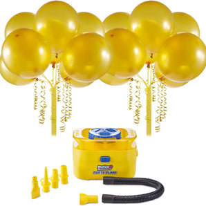 Pumpe til Selvforseglende Latex Partyballoner - Inkl. 16 stk.