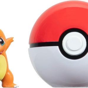Pokémon Poké Ball Clip ’N’ Go Charmander med Pokéball 5 cm