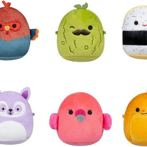 Squishmallows Bamser Micromallows 6-pakke 6 Cm