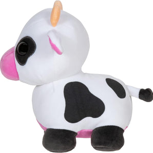 Roblox Adopt Me Bamse Ko Med Virtuel Spilkode 20 cm Hvid