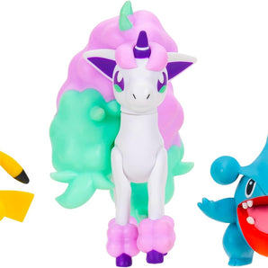 Pokémon Figurer 3-Pack Pikachu, Gible og Galarian Ponyta