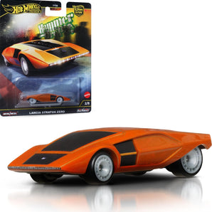 Hot Wheels Premium Car Culture Lancia Stratos Zero 1:64 med Real Riders Dæk