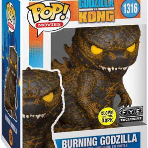 Funko Pop! Godzilla vs. Kong Burning Godzilla #1316 Eksklusiv 9 cm
