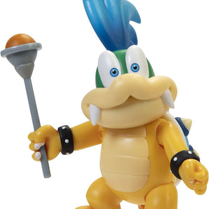 Super Mario Figur Larry Koopa med Tryllestav 10 cm