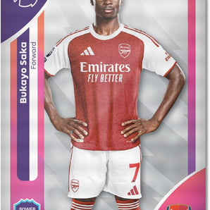 Topps Fodboldkort Premier League 2026 – Debut Edition Mega Multipack – 40 kort + 3 Classic Kort