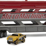 Micro Machines Mini Hauler rød med eksklusivt køretøj