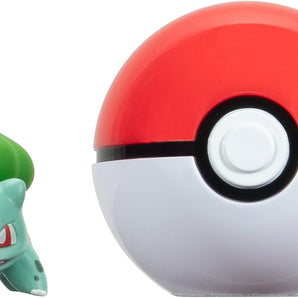 Pokémon Clip ‘N’ Go Poké Ball med Bulbasaur Figur 5 cm