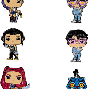 Funko Loungefly Kpop Demon Hunters Pin Blind Box med Chance for Chase