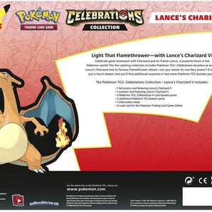 Pokémon Kort Celebrations - Charizard V Collections Booster Box - 25 Års Jubilæum