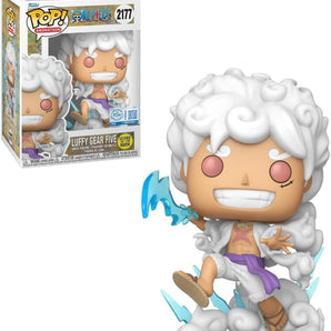 Funko POP! Figur One Piece Luffy Gear Five #2177 Glow in the Dark 13,5 cm