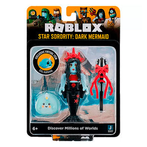 Roblox Figur Star Sorority Havfrue Figur med Kode og Tilbehør 8 cm