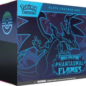 Pokémon Kort Mega Evolution Phantasmal Flames Elite Trainer Box FORUDBESTIL