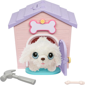 Little Live Pets My Puppy Home Hundehus med Surprise Hundehvalp Pink/Lilla