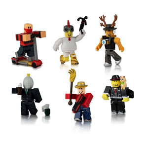 Roblox Figurpakke Masters of Roblox med 6 Figurer, Tilbehør og Virtuel Kode