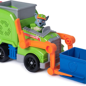 Paw Patrol Rocky Figur med Genbrugslastbil Tilbehør
