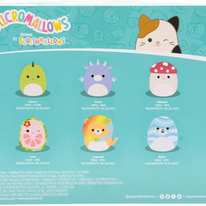 Squishmallows Bamser Micromallows 6-pakke 6 Cm