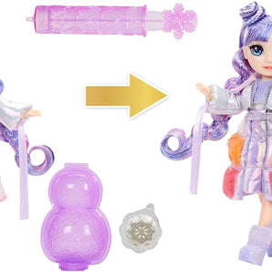 Rainbow High Dukke Winter Wonderland Violet 28 cm
