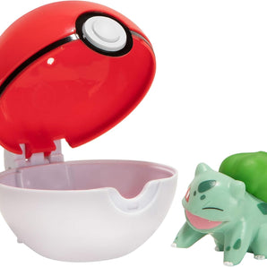 Pokémon Clip ‘N’ Go Poké Ball med Bulbasaur Figur 5 cm