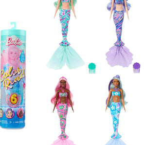 Barbie Havfruedukke Color Reveal 30 cm