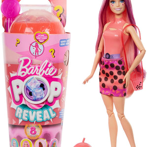 Barbie Dukke Pop Reveal Bubble Tea Series Mango Mochi 27 Cm