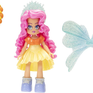 Roblox Royale High Water Fairy Modedukke 7,5 cm med 9 Tilbehørsdele og Kode