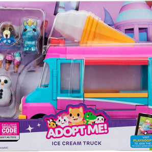 Roblox Adopt Me Ice Cream Truck Legesæt med Lys, Lyd og Figurer