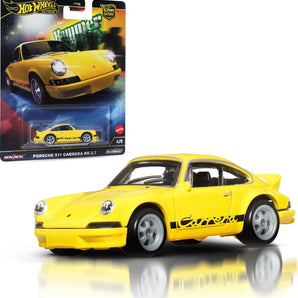 Hot Wheels Premium Car Culture Porsche 911 Carrera RS 2.7 1:64 med Real Riders Dæk