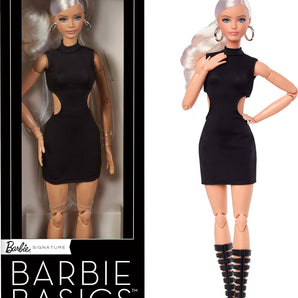 Barbie Dukke Basics Model 02 Collector Dukke med Sort Kjole