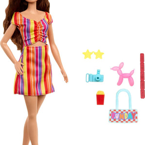 Barbie Dukke Day at the Fair med 6 Tilbehørsdele 30 cm