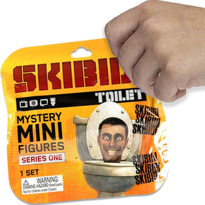 Skibidi Toilet Figur Mystery Blind Pack Samlefigur 6 Cm