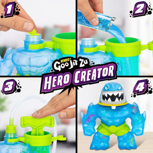 Heroes of Goo Jit Zu Figur Thrash DIY Lav Din Egen 15 Cm