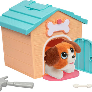 Little Live Pets My Puppy Home Hundehus med Surprise Hundehvalp Orange/Grøn