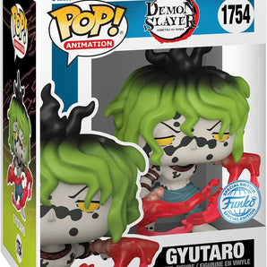 Funko POP! Demon Slayer Figur Gyutaro #1754 Special Edition 9 cm