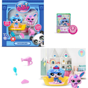 Littlest Pet Shop Figurer Super Salon 2-Pack med Tilbehør 5 cm