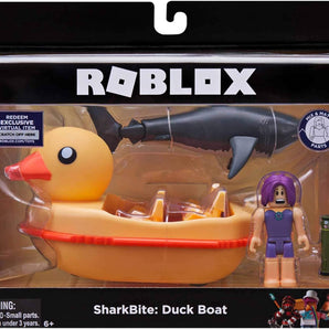 Roblox Figurpakke SharkBite Duck Boat Køretøj med Eksklusiv kode