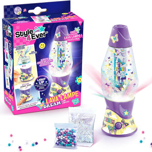 STYLE 4 EVER - Lav Din Egen Lavalampe Lilla 15 cm